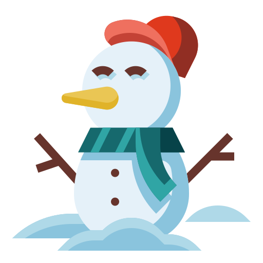 bonhomme de neige Icône gratuit