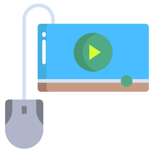 reproduce el video icono gratis