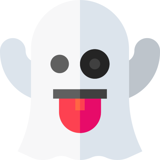 Ghost Basic Straight Flat icon