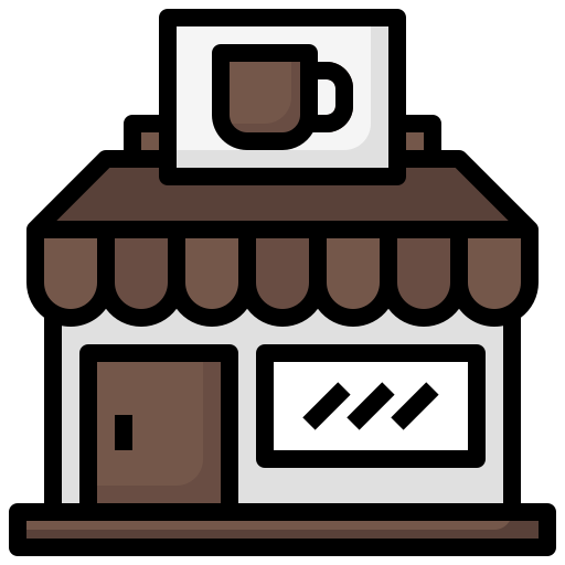 cafetería icono gratis