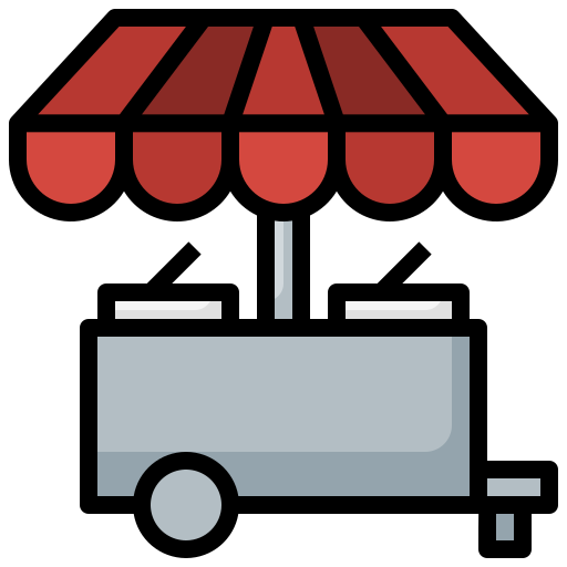 Food Cart Free Icon