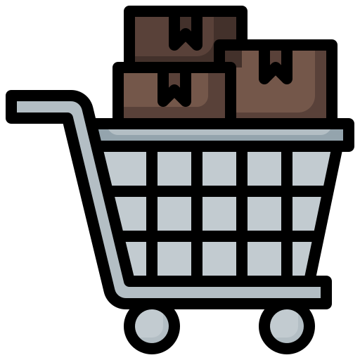 carrinho de compras grátis ícone