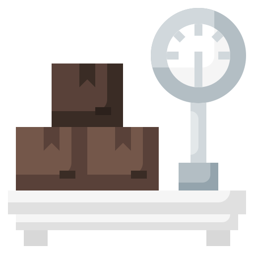 Weight scale free icon