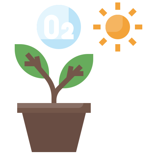 fotosíntesis icono gratis