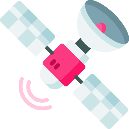 satélite icono gratis