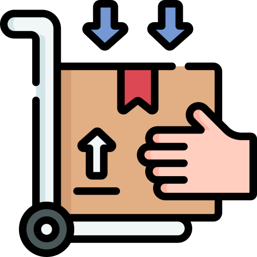 Trolley cart Special Lineal color icon