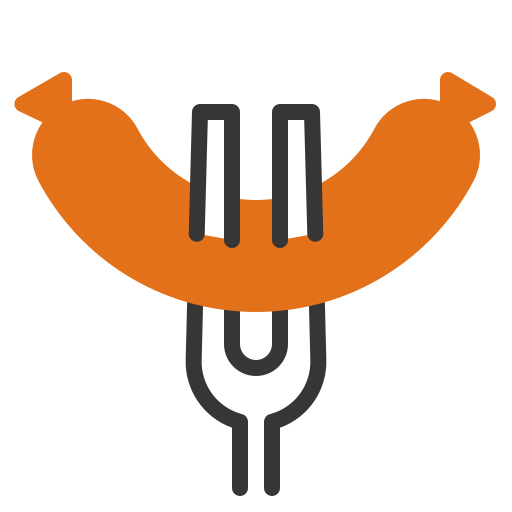 소시지 무료 아이콘