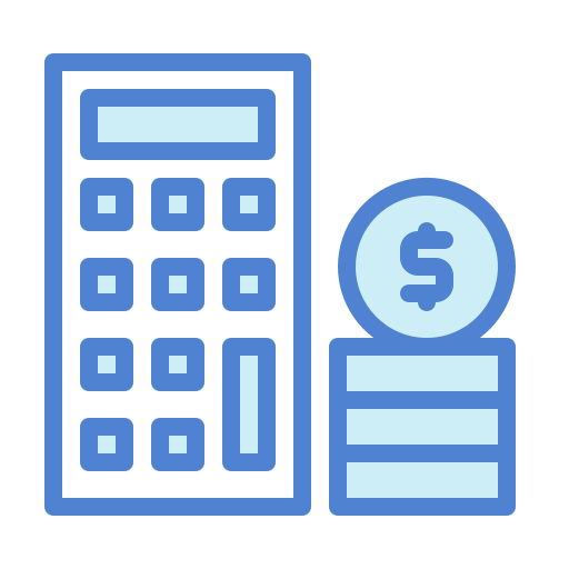 Accounting Generic Blue icon