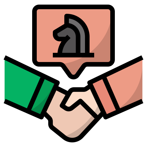 Negotiate free icon