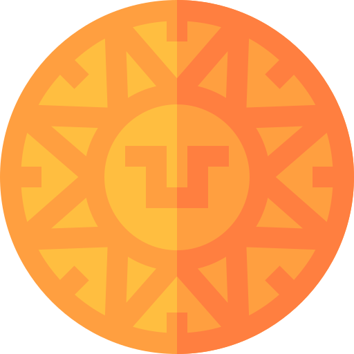 Aztec calendar free icon