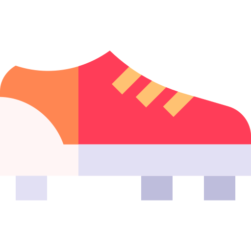 zapatos de fútbol icono gratis