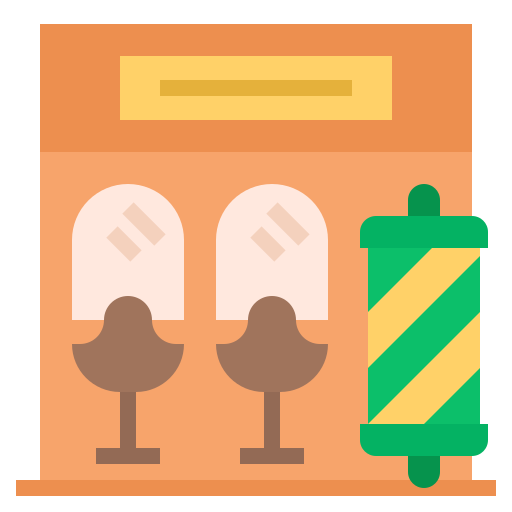 salón de belleza icono gratis