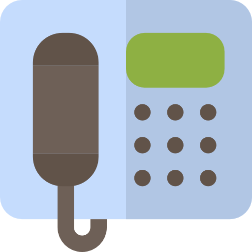 telefono domestico icono gratis