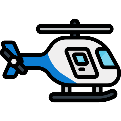 helicóptero icono gratis