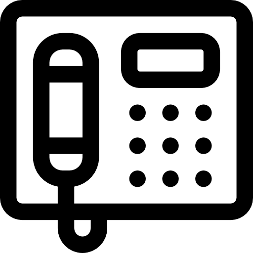 telefono domestico icono gratis