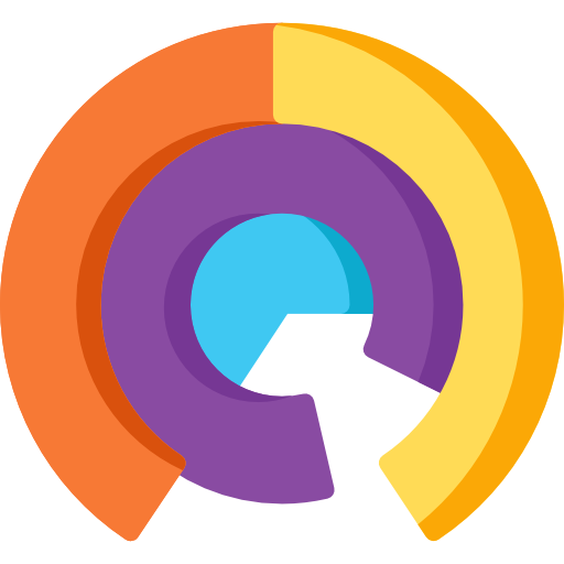 gráfico circular icono gratis gráfico circular icono gratis