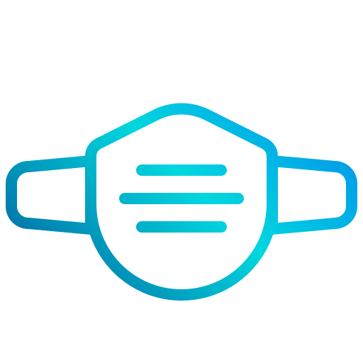 Medical mask xnimrodx Lineal Gradient icon