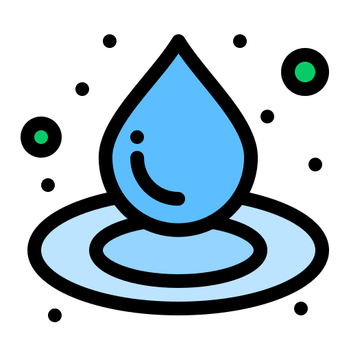 gota de agua icono gratis