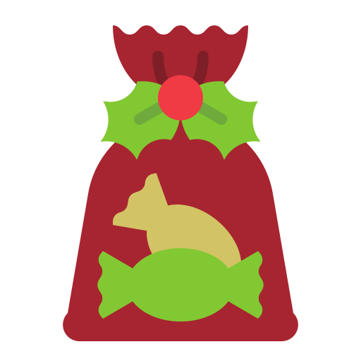 bolsa de dulces icono gratis