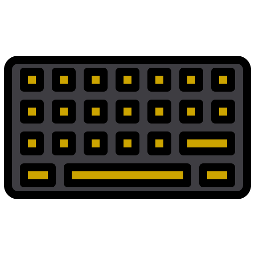 teclado icono gratis