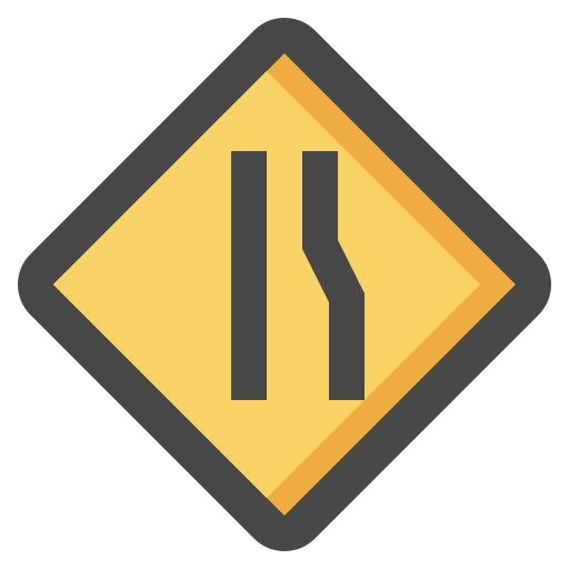 Narrow bridge Surang Flat icon