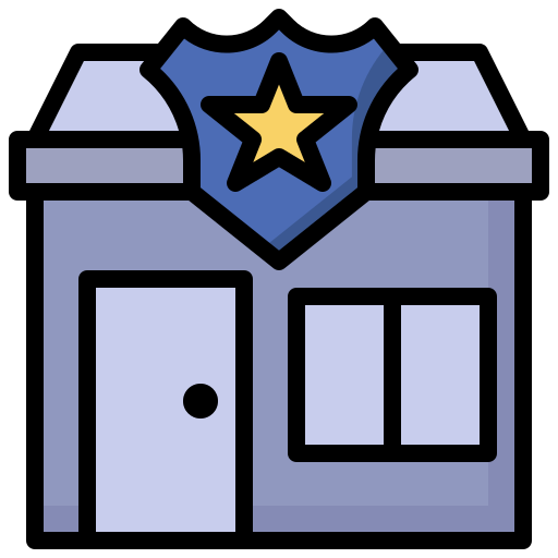 Police station - free icon