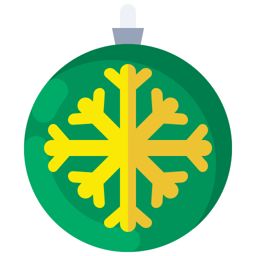 Christmas ball Justicon Flat icon