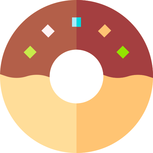 Пончик бесплатно иконка