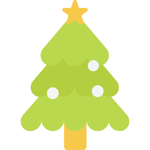 árbol de navidad icono gratis