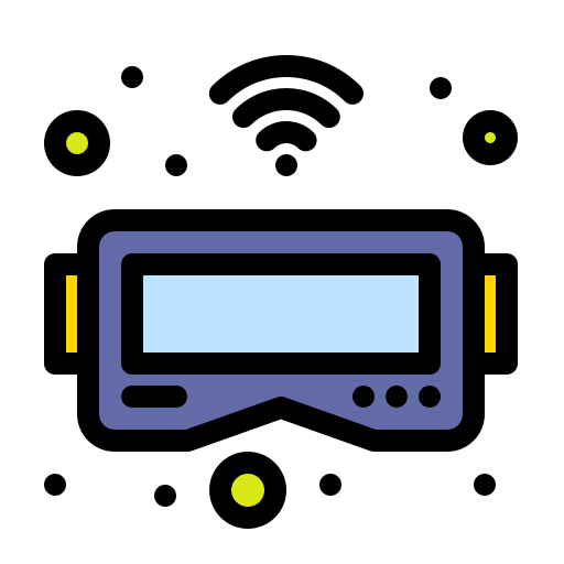 gafas vr icono gratis