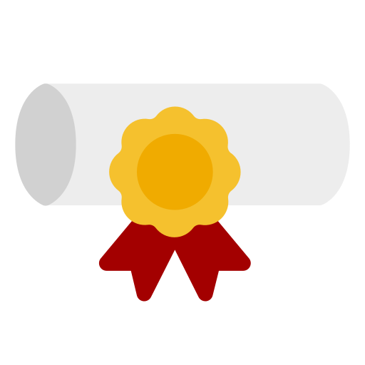 diploma de graduación icono gratis