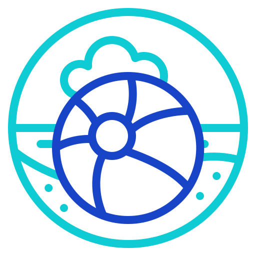 비치 볼 무료 아이콘