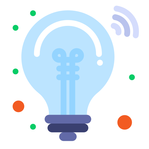 Smart lighting free icon Smart lighting free icon