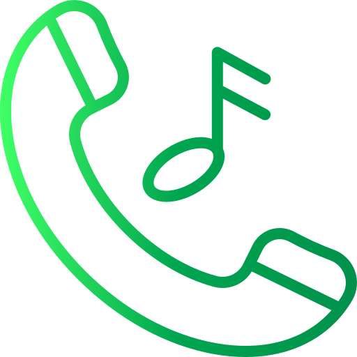 tono de llamada icono gratis