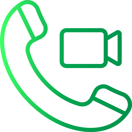 videollamada icono gratis