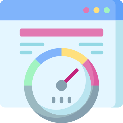 velocidad de página icono gratis