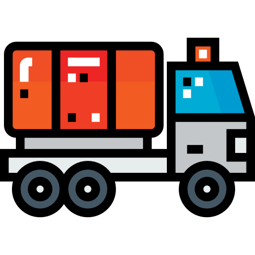 camión de bomberos icono gratis