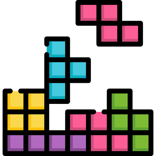 Tetris Block Clipart PNG Images, Block Game Tetris 3d Border