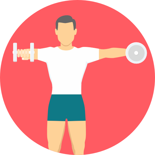 Free Physical Exercise Icon - Download in Flat Style