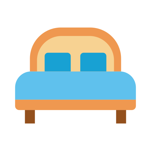 cama matrimonial icono gratis