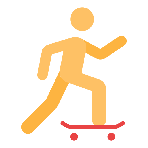 patinaje icono gratis