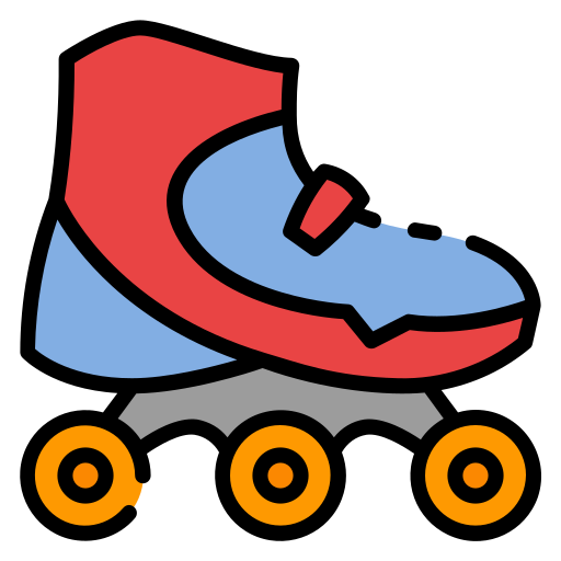 Roller skates - free icon