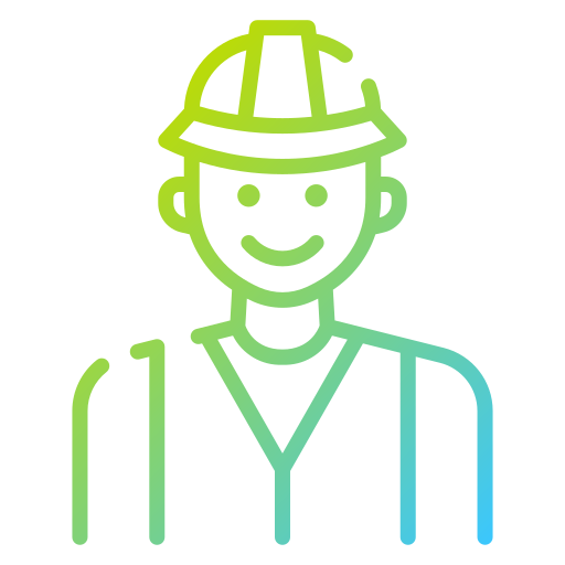 Worker Good Ware Gradient icon