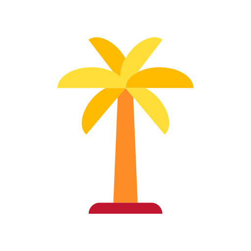 palmera icono gratis