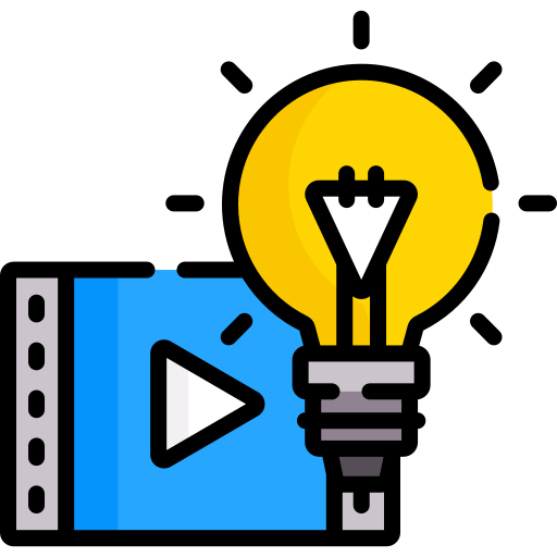 reproductor de video icono gratis