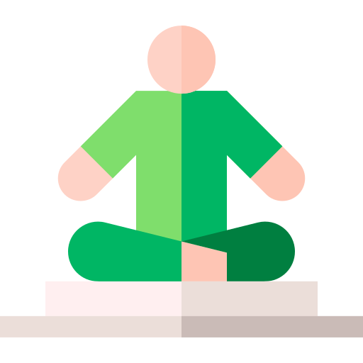 Yoga Basic Straight Flat icon