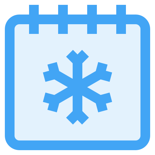 Calendar Generic Blue icon