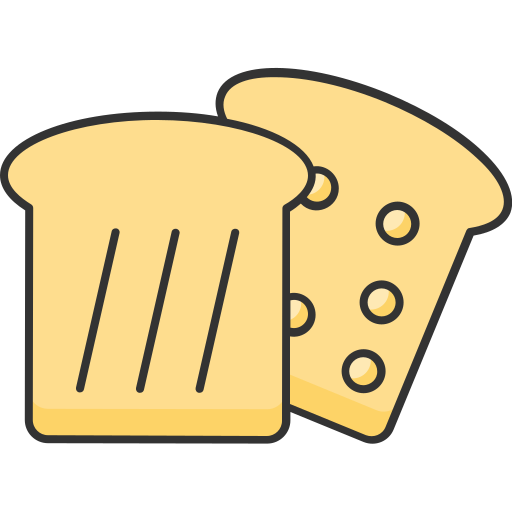 tostado icono gratis