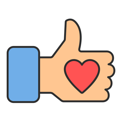 me gusta icono gratis