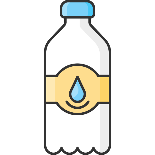 Mineral water Generic Outline Color icon